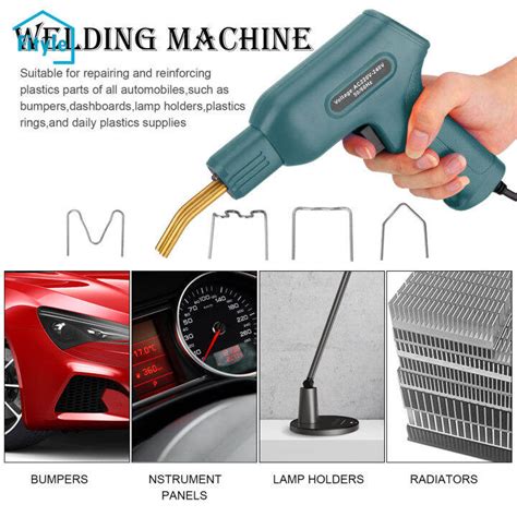 Fityle Handy Hot Stapler Welder Welder Wave Flat Staple Kit Garage Tool 220V Lazada PH