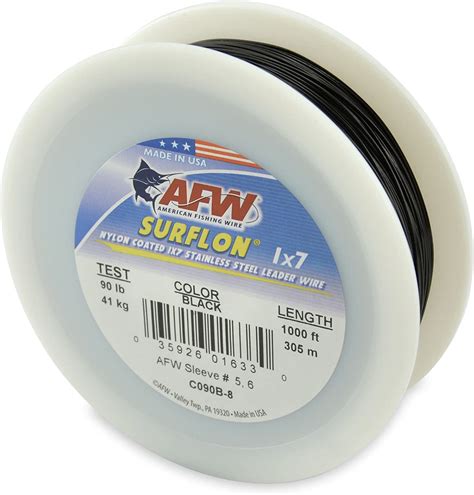 American Fishing Wire Surflon Nylon Coated X Stainless Steel Leader