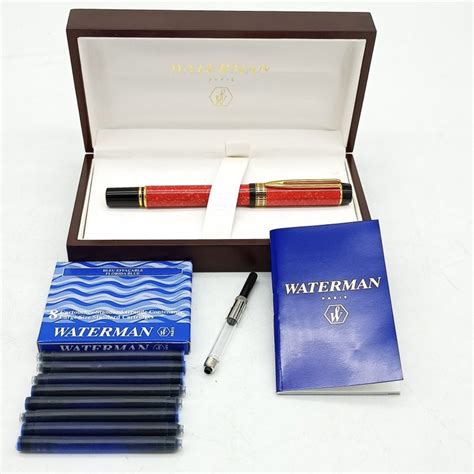 Waterman Le Man Patrician Coral Red Fountain Catawiki