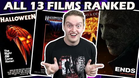 All 13 Halloween Movies Ranked Youtube