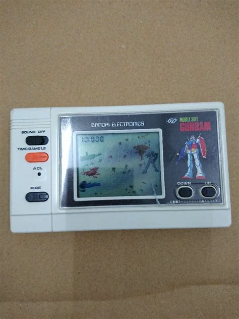 Bandai Electronics LCD GD Game Mobile Suit Gundam Made In Japan 1982