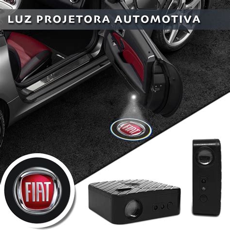 Kit 2 Projetor Logo Porta Carro Luz Cortesia Várias Marcas Mercado Livre