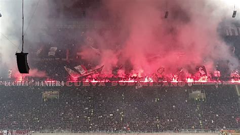 Milano Derby AC Milan Inter AC Milan Fans Pyro YouTube