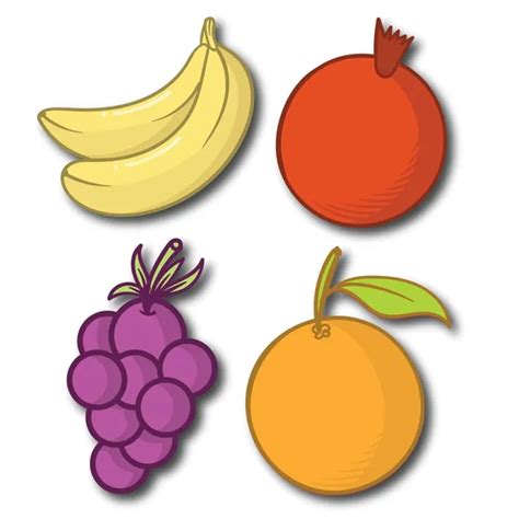 EN BOIS FRUITS Thème Réfrigérateur Aimants Pour Décoration Paquet De 4