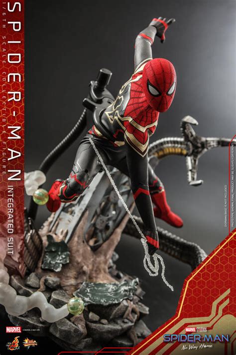 參號倉庫 現貨 豪華版 野獸國代理 HOT TOYS 12吋 MMS624 蜘蛛人 無家日 融合戰衣款 露天市集 全台最大的網路購物市集
