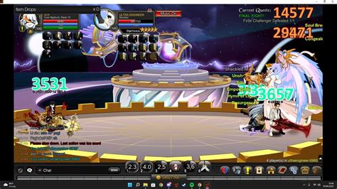 Aqw Void Highlord Vs Ultra Engineer With Forge Enhancment Youtube