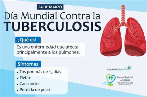 Día Mundial De La Tuberculosis 24 De Marzo E S E Hospital Regional De Aguachica José David