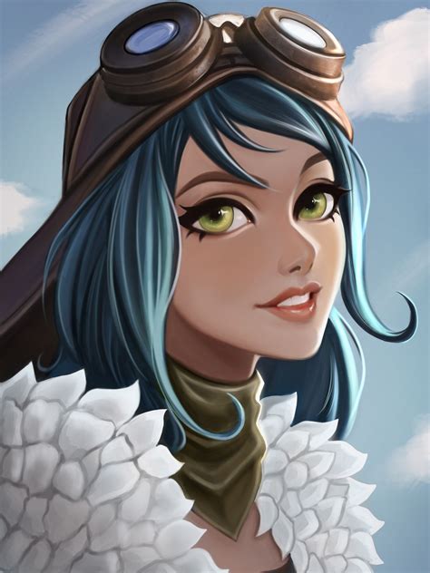 Artstation Irelia Aviator