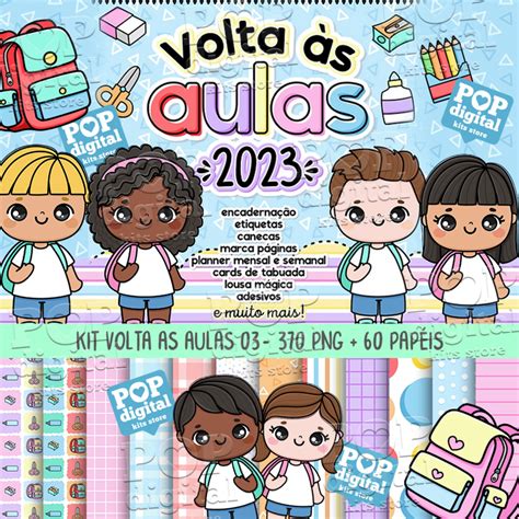 Kit Digital Volta As Aulas 03 Elo7 Produtos Especiais