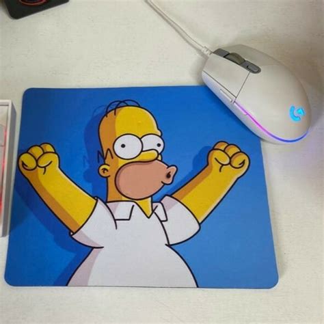 Mouse Pad Homer Simpsons Comprar Em Gabstudio