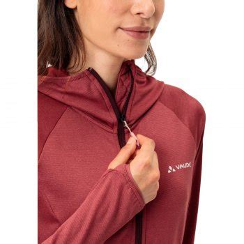 Vaude Tekoa Fleece Jacket Ii Women Brick Bike