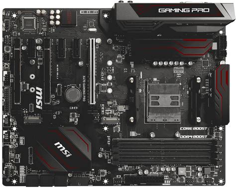 Overview X470 GAMING PRO MSI Global The Leading Brand In High End