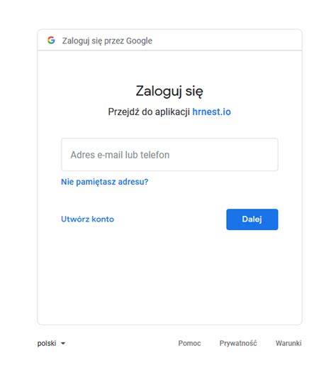 Jak Logowa Si Za Pomoc Konta Google Pomoc