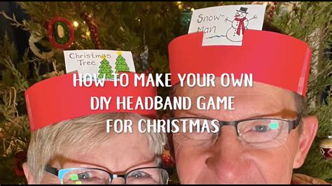 How To Make Your Own Diy Headband Game For Christmas Full Length