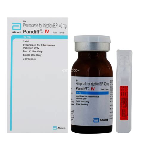 Pandiff 40 Mg Injection Uses Dosage Side Effects Price