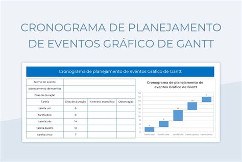 Modelos De Planilhas Planejamento De Eventos Para Microsoft Excel E