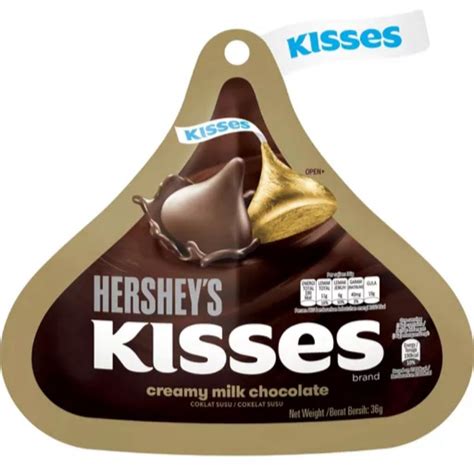 Hershey S Kisses Creamy Milk Chocolate G Shopee Philippines