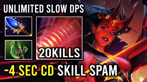 WTF 4 Sec CD Unlimited AOE Slow Level 30 Annoying Skill Spam Queen Of