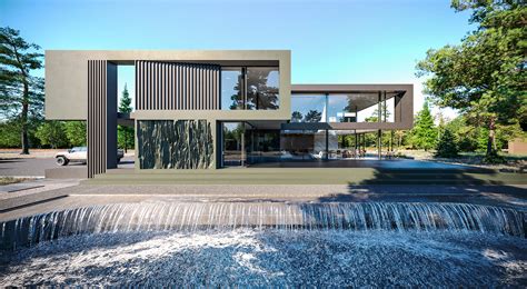 House In The Suburbs Of Kiev Behance