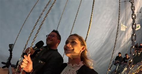 Wiesn Schausteller Jules Verne Tower Bei Nacht M Nchen Tv