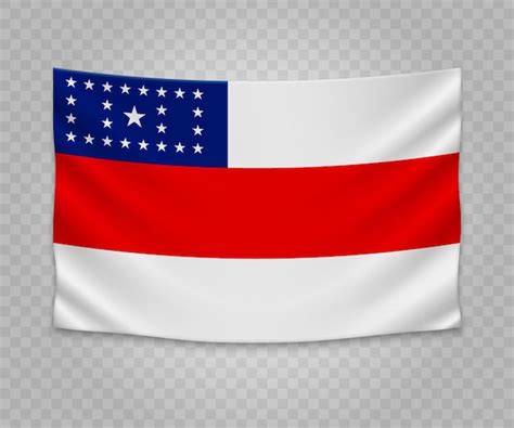 Premium Vector Realistic Hanging Flag