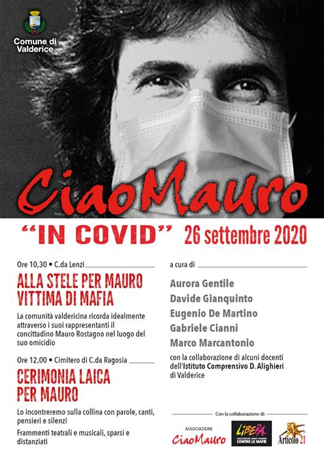 Liberainformazione Ciao Mauro 2020 Valderice TP 26 Settembre