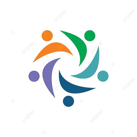 Teamwork Clipart Vector Colorful Teamwork Logo Teamwork Team