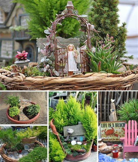 14 Fabelhafte Miniatur Garten Dekorieren Sie Mit Phantasie