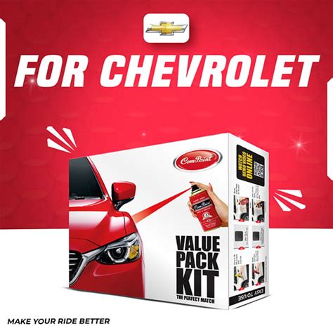 Spray Paint Kit for Cars - CHEVROLET - Com-Paint