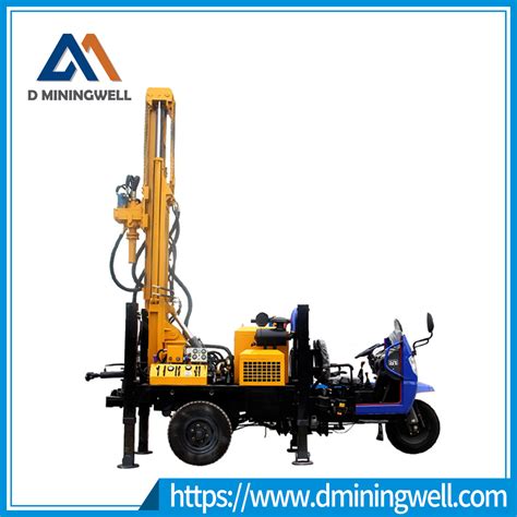 Mwl200 65kw 200m Trailer Mounted Drilling Rig Portable Well Rig China