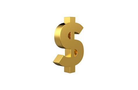 Premium Photo Usd United States Currency Symbol In 3d