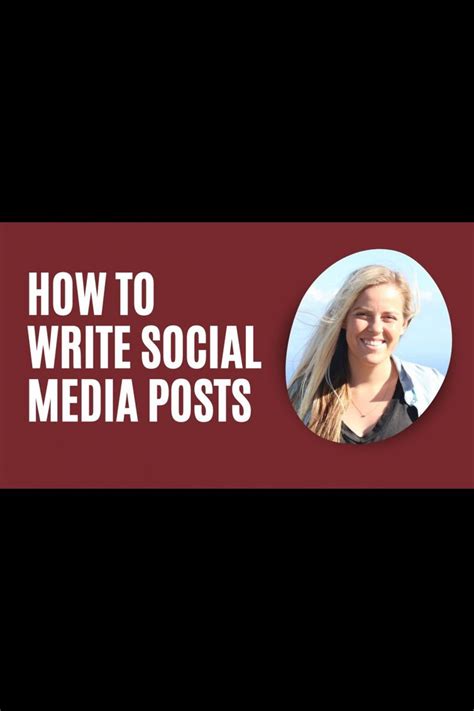 How To Write Social Media Posts Social Media Post Social Media Media