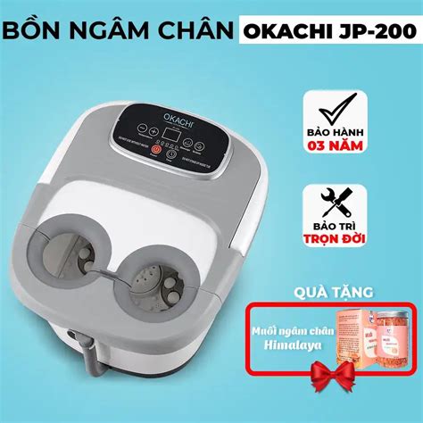 Bồn ngâm chân OKACHI JP-200 (cao cấp)