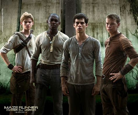 Newt Thomas Galy And Alby The Maze Runner Maze Runner Series Maze