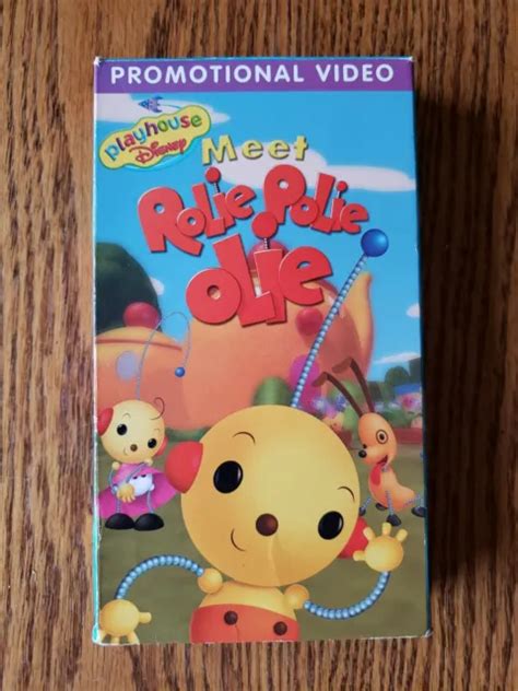 DISNEY PLAYHOUSE MEET Rolie Polie Olie Promotional VHS 2000 9 97