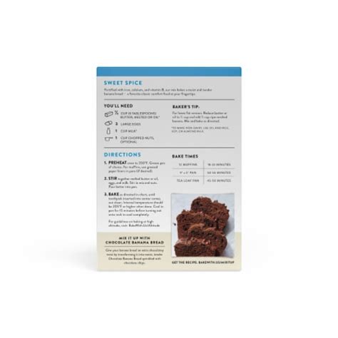 King Arthur Flour Gluten Free Banana Bread & Muffin Mix, 16 oz - Smith ...