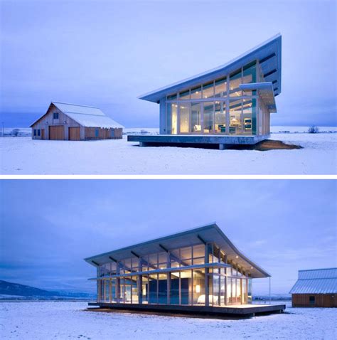 16 Examples Of Modern Houses With A Sloped Roof