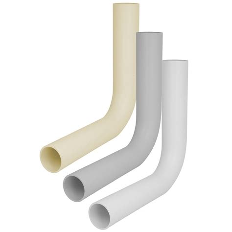 PVC 90 Degree Cistern Bend Pipes Bend Radius 1 5D Size 3 4 Inch At