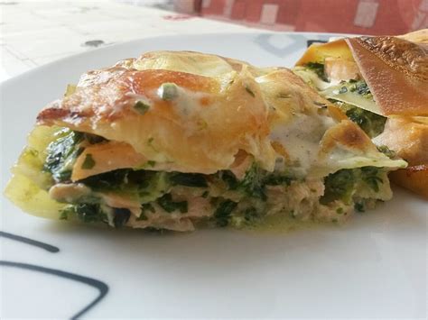 Spinat Lachs Lasagne Rezept Mit Bild Von Philosophin Chefkoch De