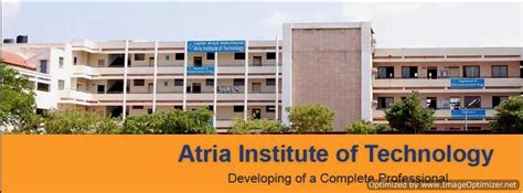 Atria Institute Of Technology Bangalore Karnataka Fees Rankings