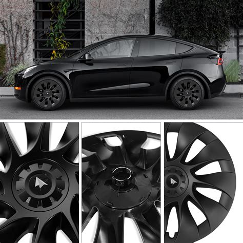 Snapklik Klutchtech Tesla Model Y Hubcaps Inch Tornado Wheel