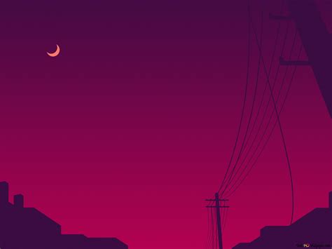 Moonsky 4K wallpaper download