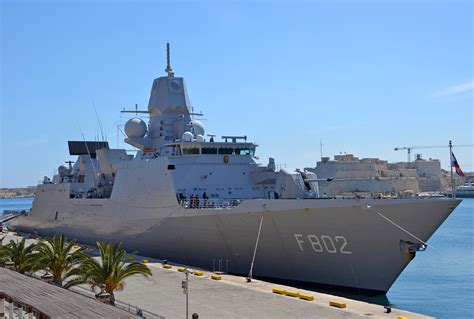 The Royal Netherlands Navy Frigate Hnlms De Zeven Provinci N F In