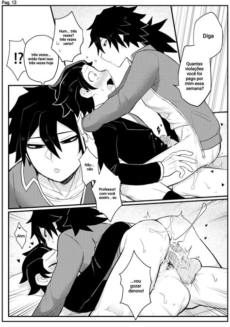 Kangoku Kimetsu no Yaiba DJ Professor de Educação Física PT BR Gay Manga HD Porn Comics
