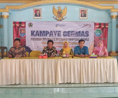 Kampanye Gerakan Masyarakat Hidup Sehat Puskesmas Nusawungu Ii