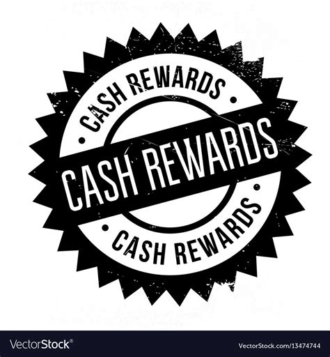 Cash Rewards Rubber Stamp Royalty Free Vector Image