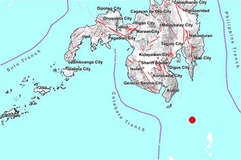 Multiple Quakes Jolt Davao Occidental Abs Cbn News