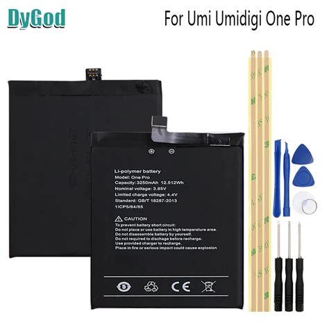 Dygod Mah For Umi Umidigi One Pro Extreme Replacement Battery For