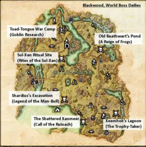 ESO Guide: Blackwood Daily Quests - BenevolentBowd.ca