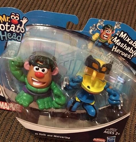 Mr Potato Head As Hulk And Wolverine Marvel Mixable Mashable 1900456394